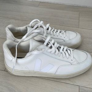 Veja all white sneakers